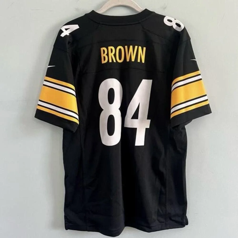 Pittsburgh‎ Steelers Antonio Brown Nike Black Boys Game Jersey